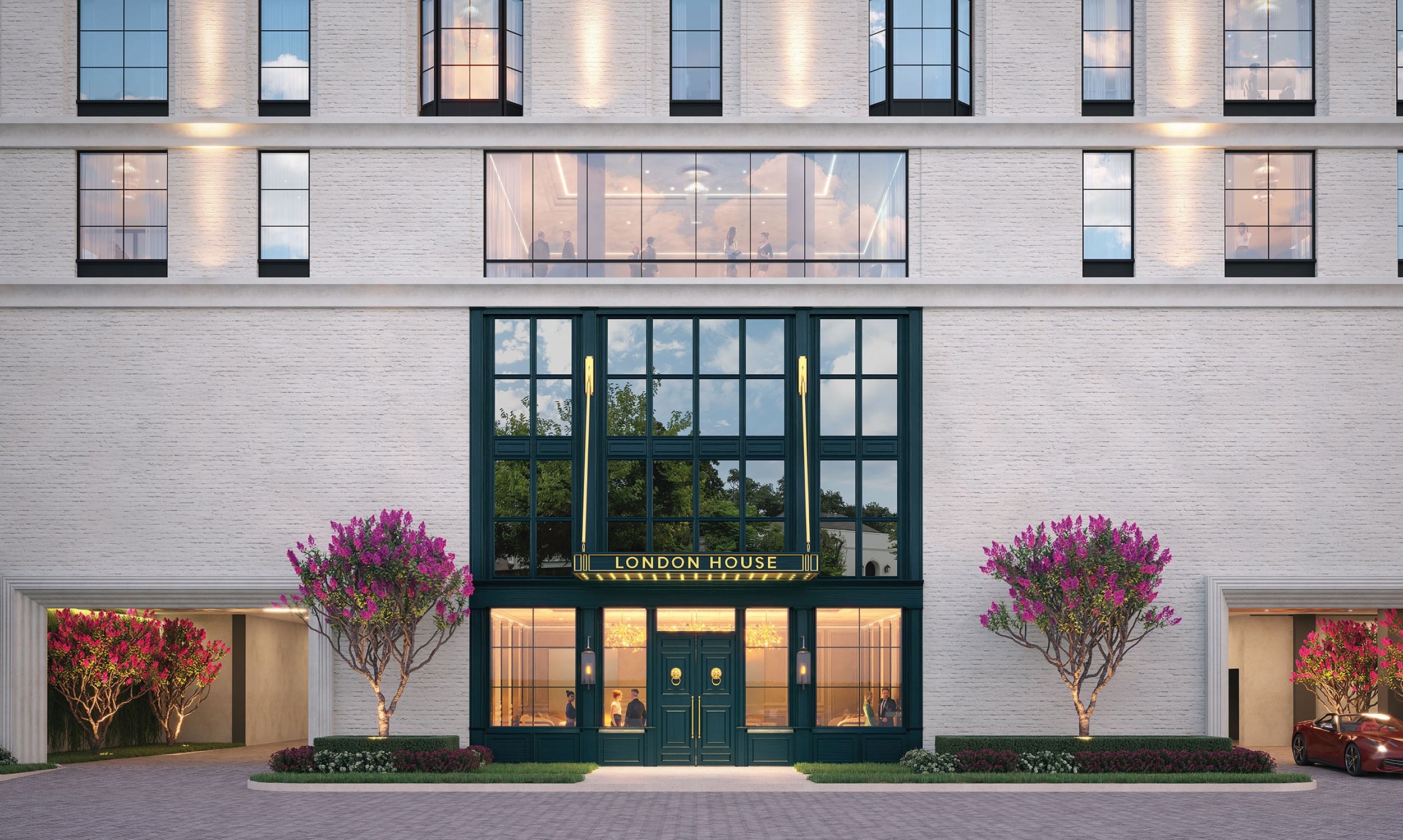 London House entrance